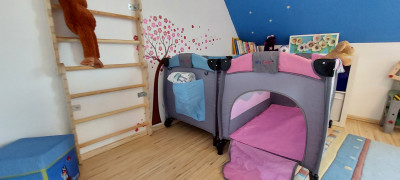 Schlaf und Spielzimmer