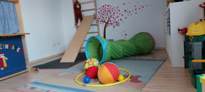Schlaf und Spielzimmer