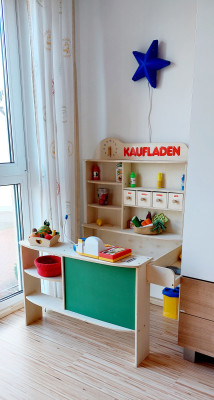 Schlaf und Spielzimmer